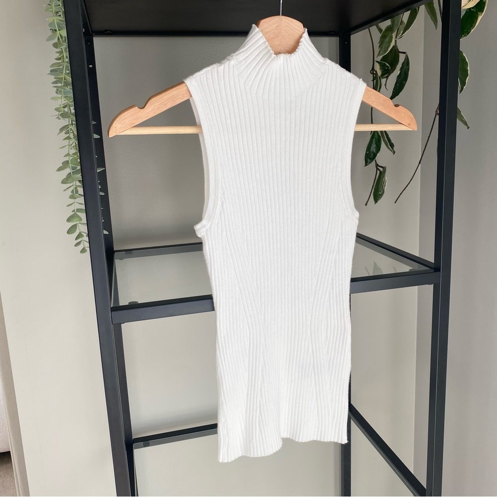 Madewell Pearson Mockneck Sweater Tank